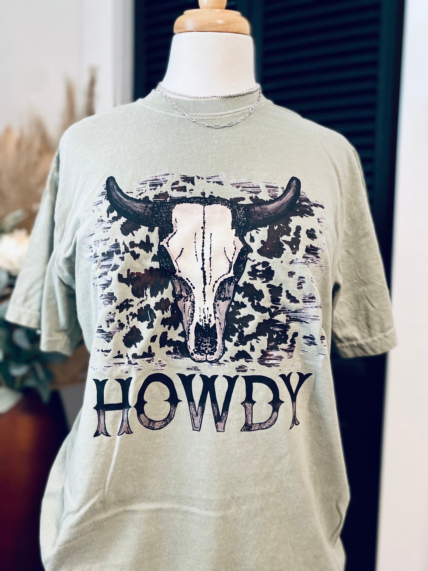 Howdy Skull Tee